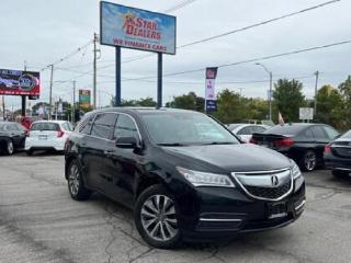 Used 2016 Acura MDX SH-AWD Tech Pkg DVD 7PASS   WE FINANCE ALL CREDIT for sale in London, ON