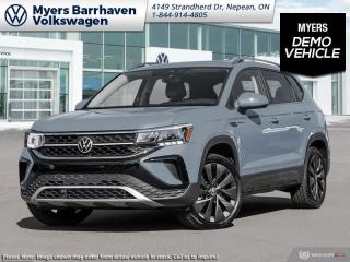 <b>Wireless Charging,  Heated Seats,  Adaptive Cruise Control,  Climate Control,  Remote Start!</b><br> <br> <br> <br>  This 2024 VW Taos proves you dont have to be big to be bold. <br> <br>The VW Taos was built for the adventurer in all of us. With all the tech you need for a daily driver married to all the classic VW capability, this SUV can be your weekend warrior, too. Exceeding every expectation was the design motto for this compact SUV, and VW engineers delivered. For an SUV thats just right, check out this 2024 Volkswagen Taos.<br> <br> This pure gray SUV  has an automatic transmission and is powered by a  1.5L I4 16V GDI DOHC Turbo engine.<br> <br> Our Taoss trim level is Comfortline. The Comfortline trim steps things up with adaptive cruise control, dual-zone climate control, remote engine start, lane keep assist with lane departure warning, and an upgraded 8-inch infotainment screen with VW Car-Net services. Additional features include heated front seats, a heated leatherette-wrapped steering wheel, remote keyless entry, and a wireless charging pad. Safety features include blind spot detection, front and rear collision mitigation, autonomous emergency braking, and a back-up camera. This vehicle has been upgraded with the following features: Wireless Charging,  Heated Seats,  Adaptive Cruise Control,  Climate Control,  Remote Start,  Lane Keep Assist,  Heated Steering Wheel.  This is a demonstrator vehicle driven by a member of our staff and has just 7000 kms.<br><br> <br>To apply right now for financing use this link : <a href=https://www.barrhavenvw.ca/en/form/new/financing-request-step-1/44 target=_blank>https://www.barrhavenvw.ca/en/form/new/financing-request-step-1/44</a><br><br> <br/>    5.99% financing for 84 months. <br> Buy this vehicle now for the lowest bi-weekly payment of <b>$242.32</b> with $0 down for 84 months @ 5.99% APR O.A.C. ( Plus applicable taxes -  $840 Documentation fee. Cash purchase selling price includes: Tire Stewardship ($20.00), OMVIC Fee ($12.50). (HST) are extra. </br>(HST), licence, insurance & registration not included </br>    ).  Incentives expire 2024-04-30.  See dealer for details. <br> <br> <br>LEASING:<br><br>Estimated Lease Payment: $207 bi-weekly <br>Payment based on 4.99% lease financing for 48 months with $0 down payment on approved credit. Total obligation $21,571. Mileage allowance of 16,000 KM/year. Offer expires 2024-04-30.<br><br><br>We are your premier Volkswagen dealership in the region. If youre looking for a new Volkswagen or a car, check out Barrhaven Volkswagens new, pre-owned, and certified pre-owned Volkswagen inventories. We have the complete lineup of new Volkswagen vehicles in stock like the GTI, Golf R, Jetta, Tiguan, Atlas Cross Sport, Volkswagen ID.4 electric vehicle, and Atlas. If you cant find the Volkswagen model youre looking for in the colour that you want, feel free to contact us and well be happy to find it for you. If youre in the market for pre-owned cars, make sure you check out our inventory. If you see a car that you like, contact 844-914-4805 to schedule a test drive.<br> Come by and check out our fleet of 40+ used cars and trucks and 90+ new cars and trucks for sale in Nepean.  o~o