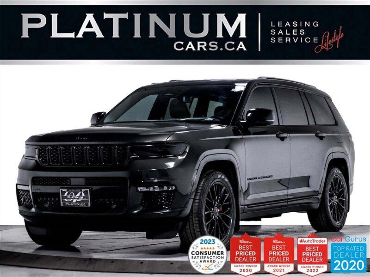 Used 2022 Jeep Grand Cherokee L SUMMIT RESERVE, MOPAR PKG, BLACK PKG, 360 CAM for sale in Toronto, ON