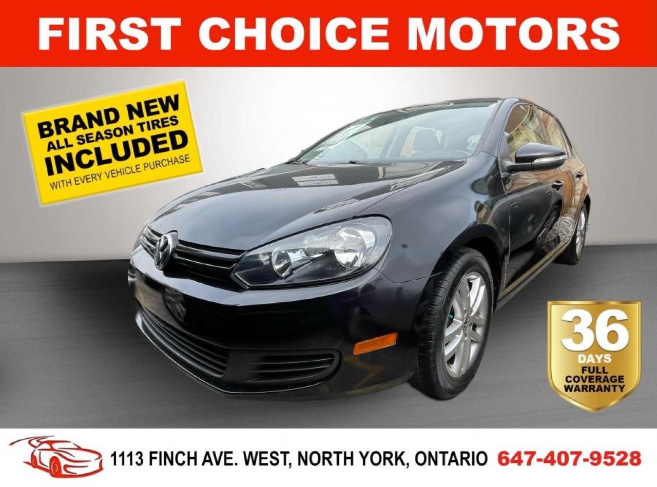Used 2010 Volkswagen Golf TRENDLINE ~AUTOMATIC, FULLY CERTIFIED WITH WARRANT for sale in North York, ON