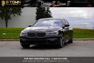 <meta charset= utf-8= />
2019 BMW 750i xDrive

This luxurious BMW sedan is powered by a 4.4L turbocharged V8 engine which produces 445 horsepower and 480 lb-ft of torque. Engine is mated 8-speed automatic transmission. It accelerates from 0-60 mph in 4.3 secs.

HST and licensing will be extra

* $999 Financing fee conditions may apply* 



Financing Available at as low as 7.69% O.A.C 



We approve everyone-good bad credit, newcomers, students. 



Previously declined by bank ? No problem !! 



Let the experienced professionals handle your credit application.

<meta charset= utf-8= />
Apply for pre-approval today !! 



At B TOWN AUTO SALES we are not only Concerned about selling great used Vehicles at the most competitive prices at our new location 6435 DIXIE RD unit 5, MISSISSAUGA, ON L5T 1X4. We also believe in the importance of establishing a lifelong relationship with our clients which starts from the moment you walk-in to the dealership. We,re here for you every step of the way and aims to provide the most prominent, friendly and timely service with each experience you have with us. You can think of us as being like ‘YOUR FAMILY IN THE BUSINESS’ where you can always count on us to provide you with the best automotive care.