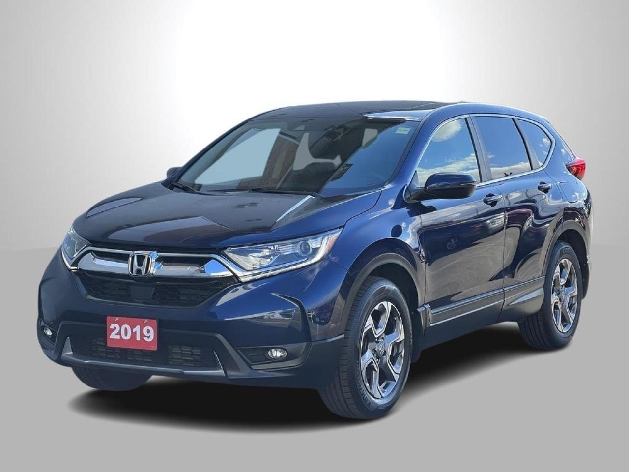 Used 2019 Honda CR-V EX-L AWD   - Sunroof -  Leather Seats - New Front & Rear Brakes for sale in Sudbury, ON