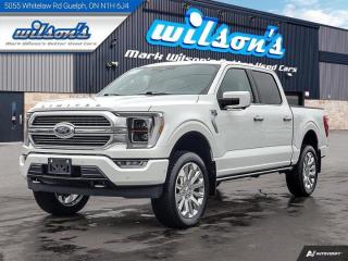 Used 2022 Ford F-150 Limited Crew- Leather, Sunroof, Navigation, Heated Seats, Camera, Power Seats, Hitch, & More! for sale in Guelph, ON
