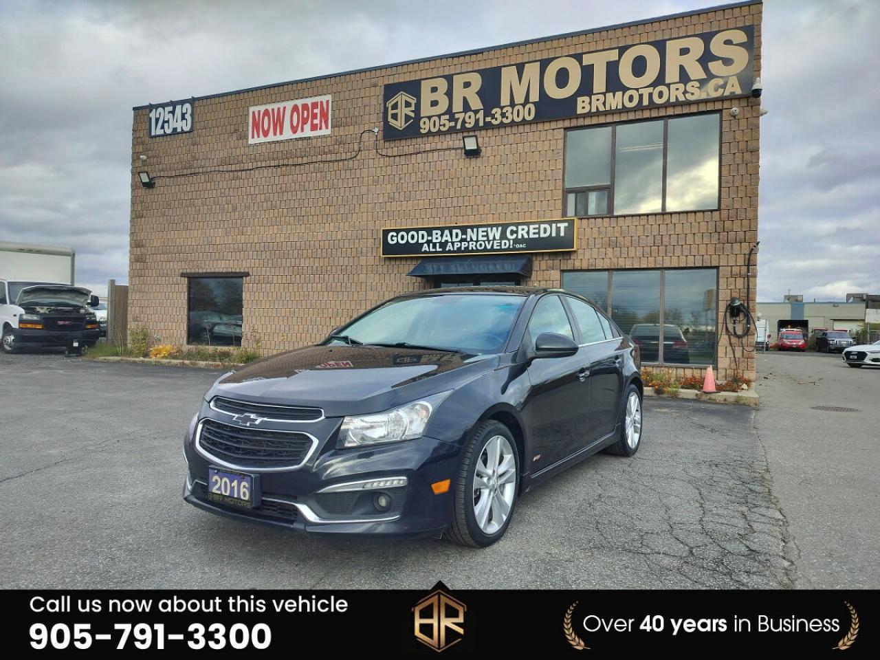 Used 2016 Chevrolet Cruze Limited 2LT | RS | No Accidents reported | Sun Roo for sale in Bolton, ON