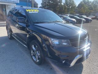Used 2016 Dodge Journey Crossroad, All Wheel Drive, 7 Passengers for sale in St Catharines, ON