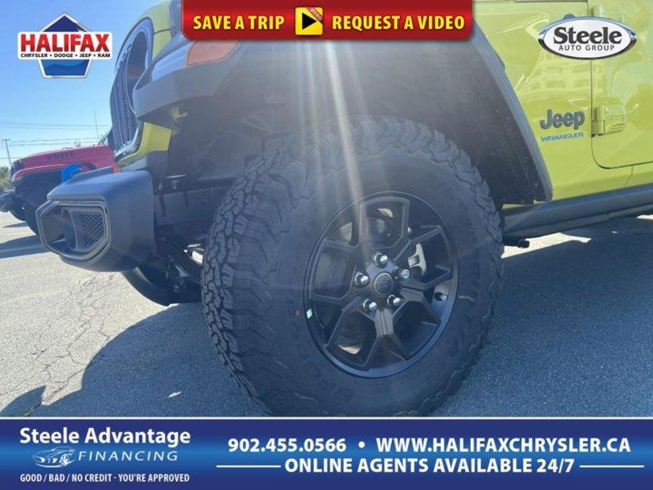 New 2024 Jeep Wrangler 4xe Willys for sale in Halifax, NS