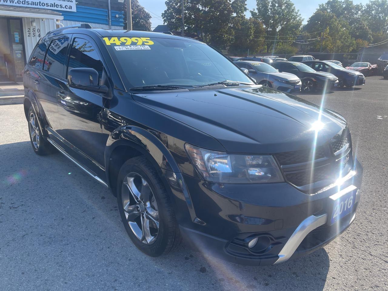 Used 2016 Dodge Journey Crossroad, All Wheel Drive, 7 Passengers for sale in Kitchener, ON