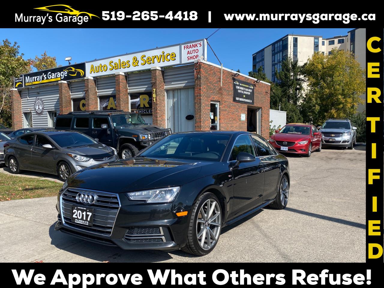 Used 2017 Audi A4 2.0T Premium Plus Quatro for sale in Guelph, ON