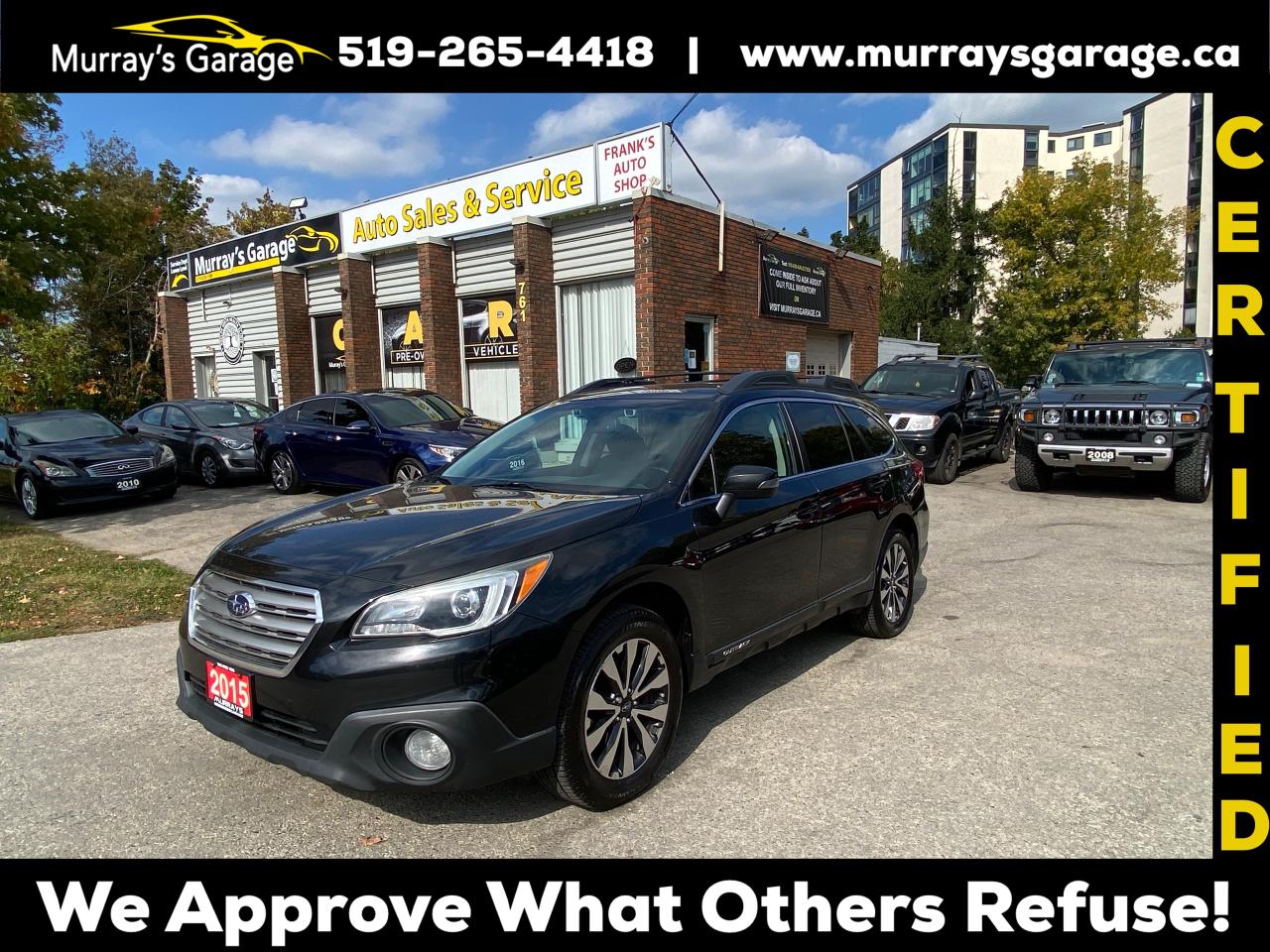 Used 2015 Subaru Outback 2.5 LIMITED for sale in Guelph, ON