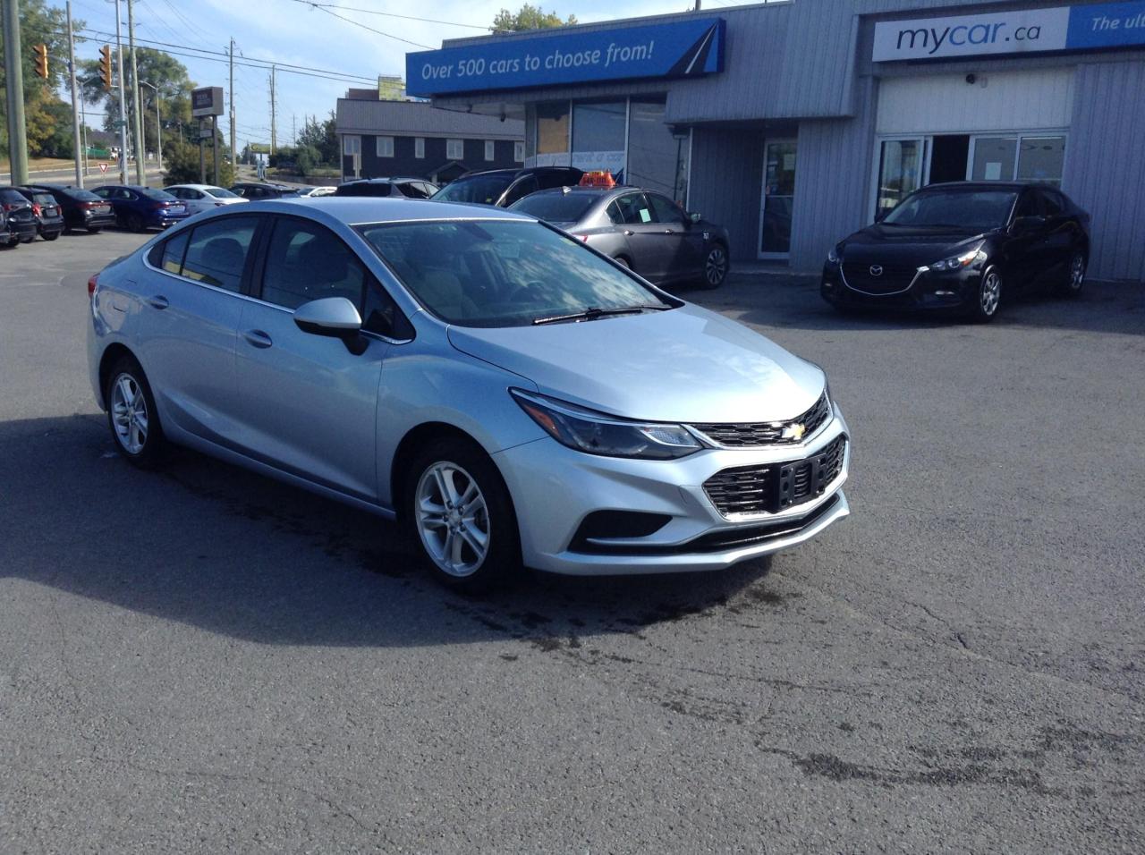 Used 2018 Chevrolet Cruze LT Auto ALLOYS. PWR SEATS. CRUISE. BACKUP CAM. BLUETOOTH. A/C. AUTO-START. for sale in Kingston, ON