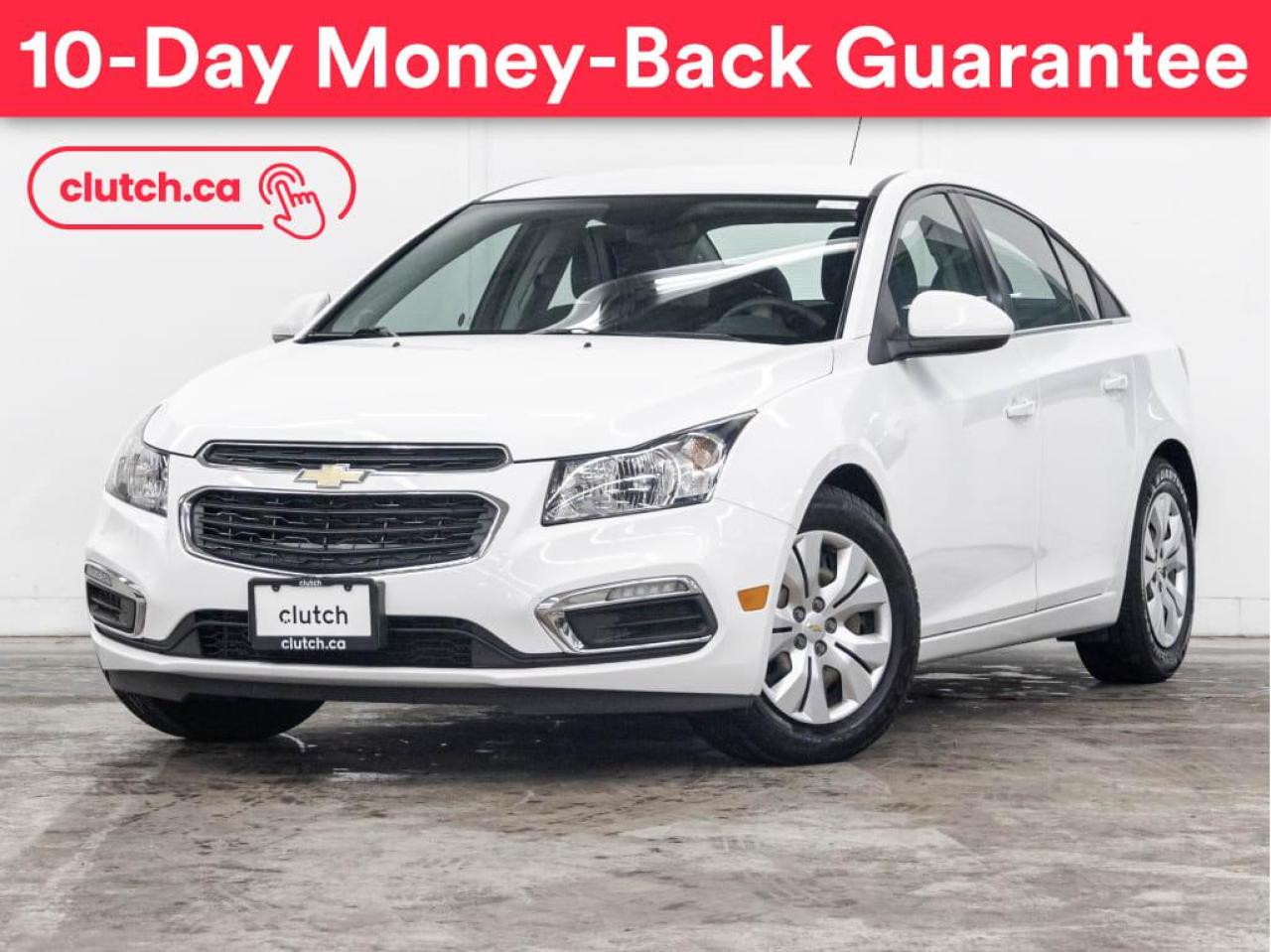 Used 2016 Chevrolet Cruze LT w/ Bluetooth, Backup Cam, Cruise Control, A/C for sale in Toronto, ON