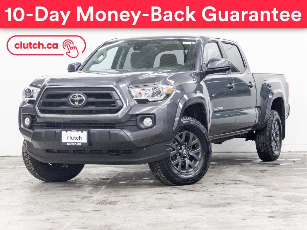 Used 2020 Toyota Tacoma 4x4 Double Cab SR w/ SR5 Pkg w/ Apple CarPlay & Android Auto, Cruise Control, A/C for sale in Toronto, ON