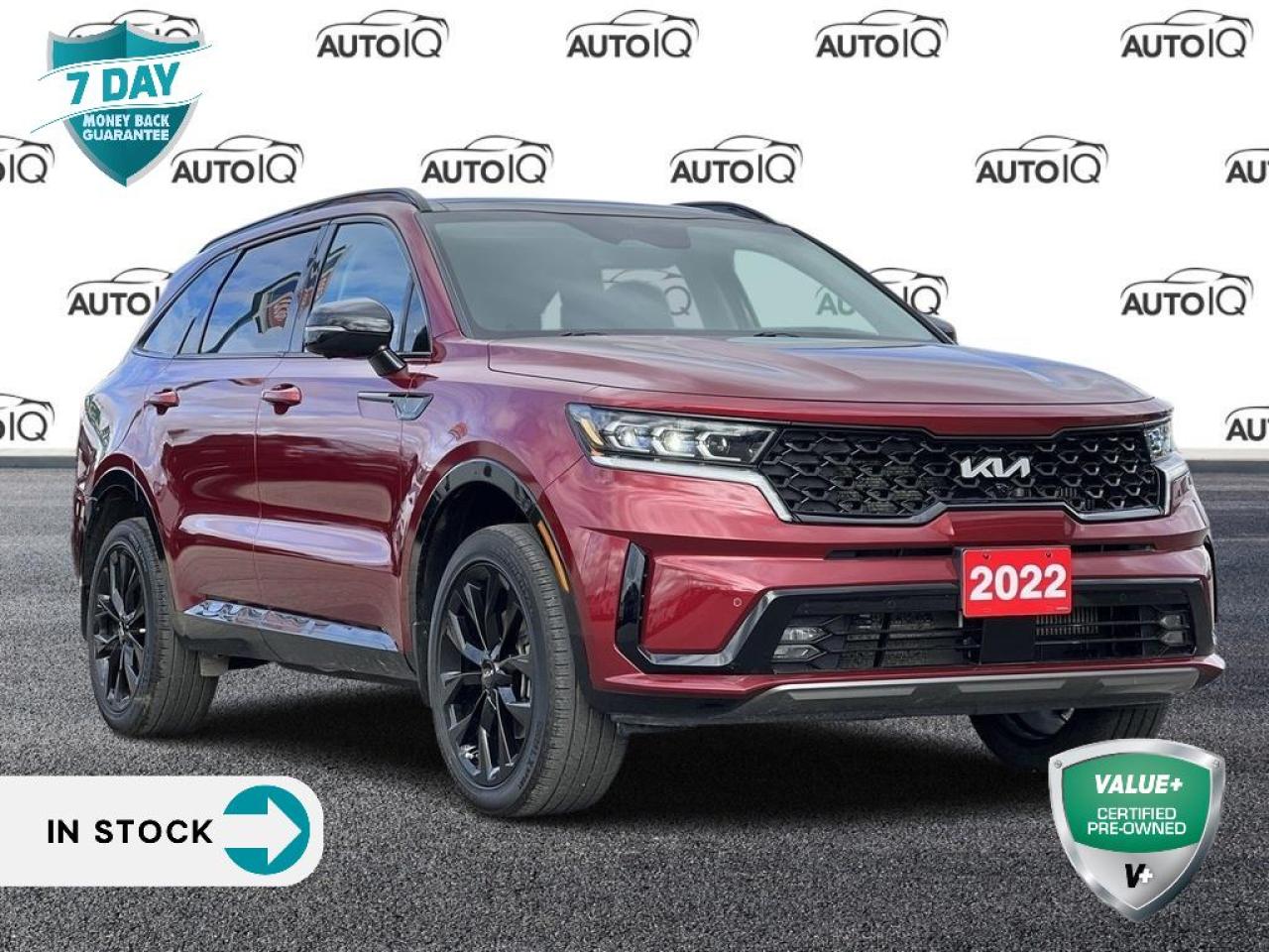Used 2022 Kia Sorento 2.5T SX w/Black Leather LEATHER | HEATED/COOLED SEATS | MOONROOF for sale in Kitchener, ON