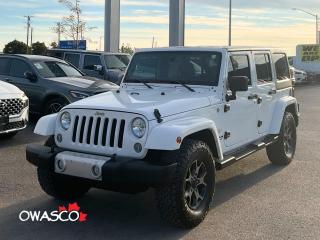 Used 2015 Jeep Wrangler Unlimited 3.6L Unlimited! Safety Included! Clean CarFax! for sale in Whitby, ON