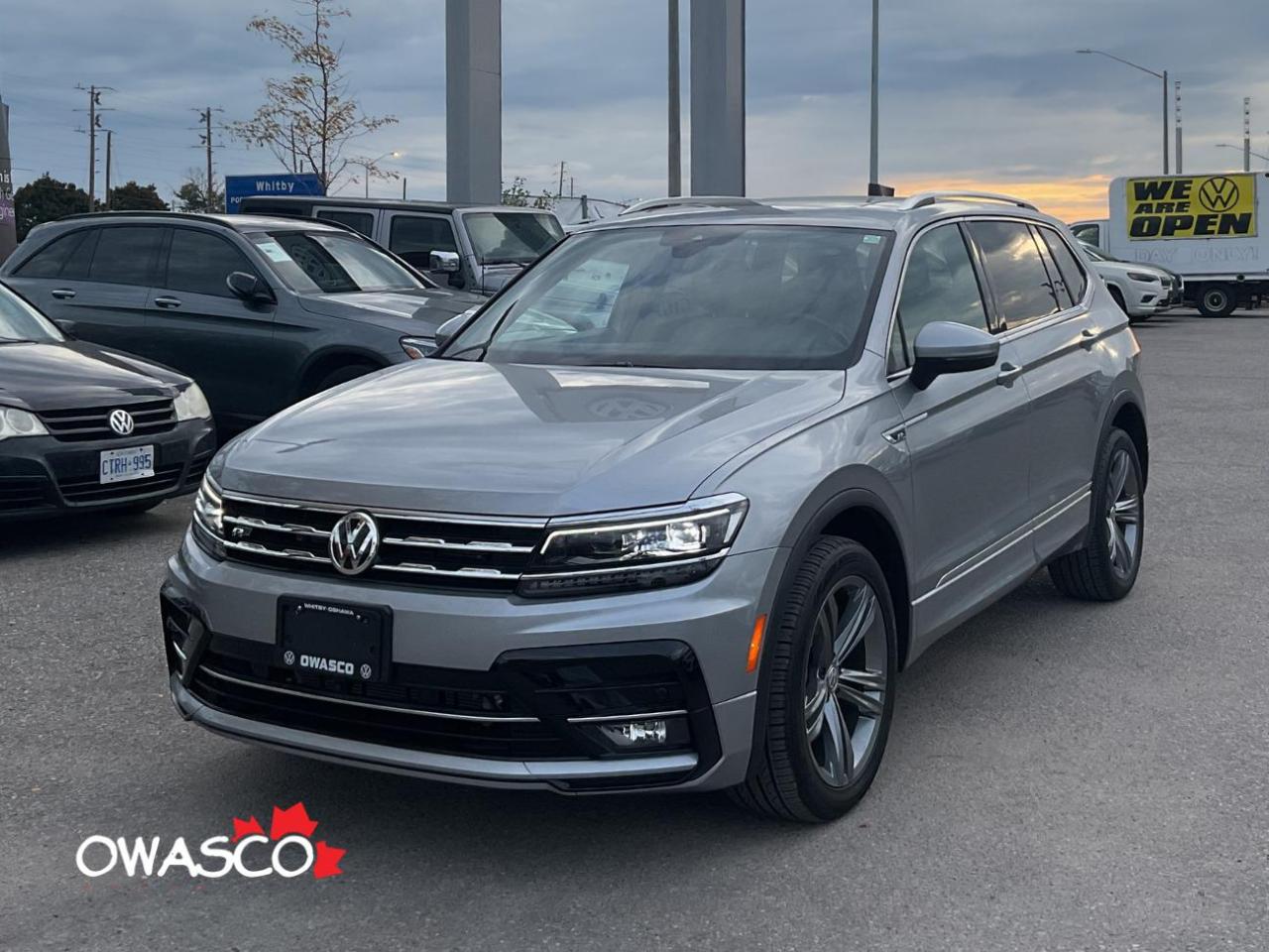 Used 2021 Volkswagen Tiguan 2.0L R-Line! Low KMs! for sale in Whitby, ON