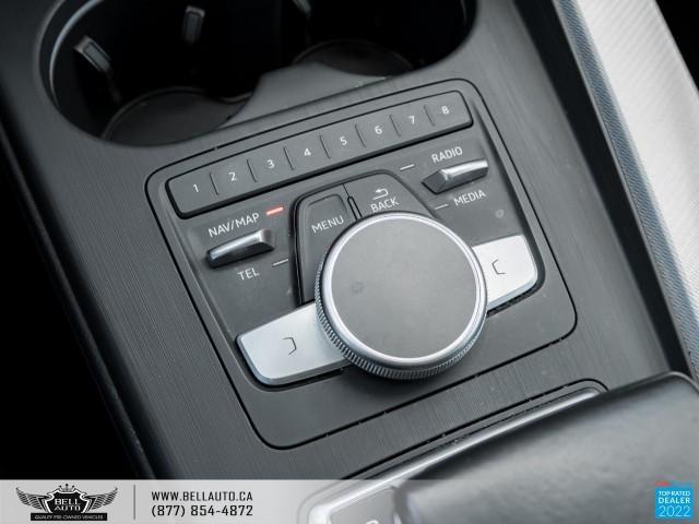 2018 Audi A4 Sedan Progressiv, AWD, Navi, SunRoof, BackUpCam, Sensors, CooledSeats Photo22