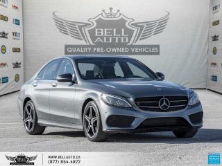 Used 2018 Mercedes-Benz C-Class C 300, AMGPkg, AWD, Navi, MoonRoof, 360Cam, Sensors, B.Spot, NoAccidents for sale in Toronto, ON