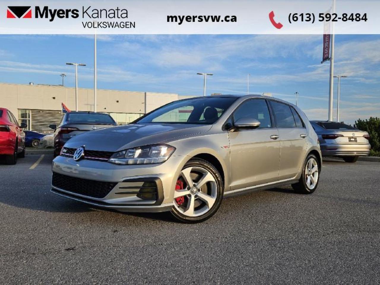 Used 2020 Volkswagen Golf GTI Auto  - Aluminum Wheels for sale in Kanata, ON