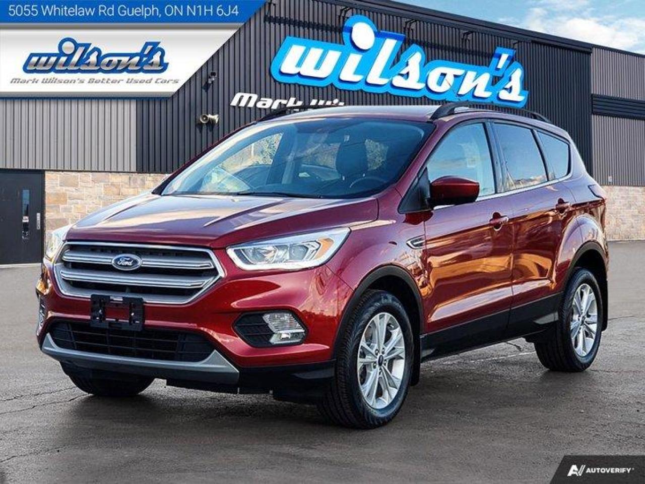 *This Ford Escape Features the Following Options*Dealer Certified Pre-Owned. This Ford Escape delivers a 1.5 L engine powering this Automatic transmission. Leather, Air Conditioning, 4WD. Heated Seats, Tilt Steering Wheel, Steering Radio Controls, Power Windows, Power Locks, Keyless Entry, Traction Control, Power Mirrors, Clean Carfax, Alloy Wheels.*Stop By Today *A short visit to Mark Wilsons Better Used Cars located at 5055 Whitelaw Road, Guelph, ON N1H 6J4 can get you a trustworthy Escape today!650+ VEHICLES! ONE MASSIVE LOCATION!Free Contactless Local Delivery!HASSLE-FREE, NO-HAGGLE, LIVE MARKET PRICING!FINANCING! - Better than bank rates! 6 Months, No Payments available on approved credit OAC. Zero Down Available. We have expert credit specialists to secure the best possible rate for you! We are your financing broker, let us do all the leg work on your behalf! Click the RED Apply for Financing button to the right to get started or drop in today!BAD CREDIT APPROVED HERE! - You dont need perfect credit to get a vehicle loan at Mark Wilsons Better Used Cars! We have a dedicated team of credit rebuilding experts on hand to help you get the car of your dreams!WE LOVE TRADE-INS! - Hassle free top dollar trade-in values!HISTORY: Free Carfax report included.EXTENDED WARRANTY: Available30 DAY WARRANTY INCLUDED: 30 Days, or 3,000 km (mechanical items only). No Claim Limit (abuse not covered)5 Day Exchange Privilege! *(Some conditions apply)CASH PRICES SHOWN: Excluding HST and Licensing Fees.2019 - 2023 vehicles may be daily rentals. Please inquire with your Salesperson.