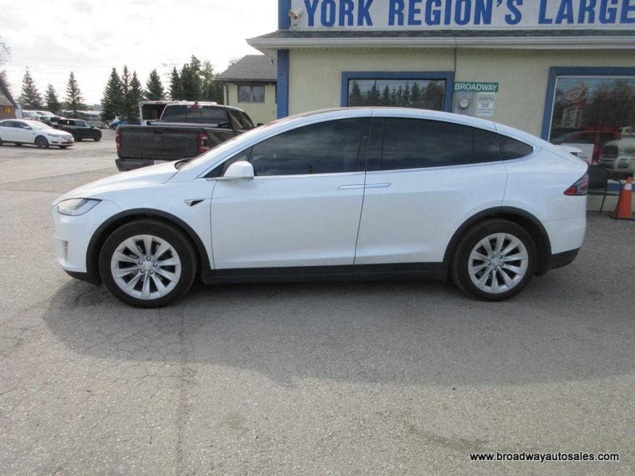 2020 Tesla Model X LOADED LONG-RANGE-EDITION 5 PASSENGER 398-kW-ELECTRIC DUAL MOTOR.. NAVIGATION.. LEATHER.. HEATED SEATS & WHEEL.. POWER TAILGATE.. Photo2