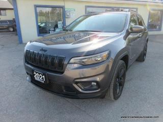 Used 2021 Jeep Cherokee LOADED LATITUDE-VERSION 5 PASSENGER 2.0L - TURBO.. 4X4.. NAVIGATION.. PANORAMIC SUNROOF.. LEATHER.. HEATED SEATS & WHEEL.. POWER TAILGATE.. for sale in Bradford, ON