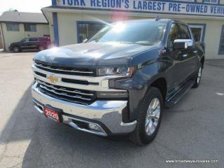Used 2020 Chevrolet Silverado 1500 LIKE NEW LTZ-Z71-MODEL 5 PASSENGER 5.3L - V8.. 4X4.. CREW-CAB.. SHORTY.. LEATHER.. HEATED/AC SEATS.. POWER SUNROOF.. BACK-UP CAMERA.. for sale in Bradford, ON