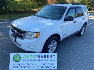 Used 2008 Ford Escape Hybrid XLT HYBRID LOCAL, NO ACCIDENTS, WARRANTY, FINANCING, INSPECTED BCAA MBSHP! for sale in Surrey, BC