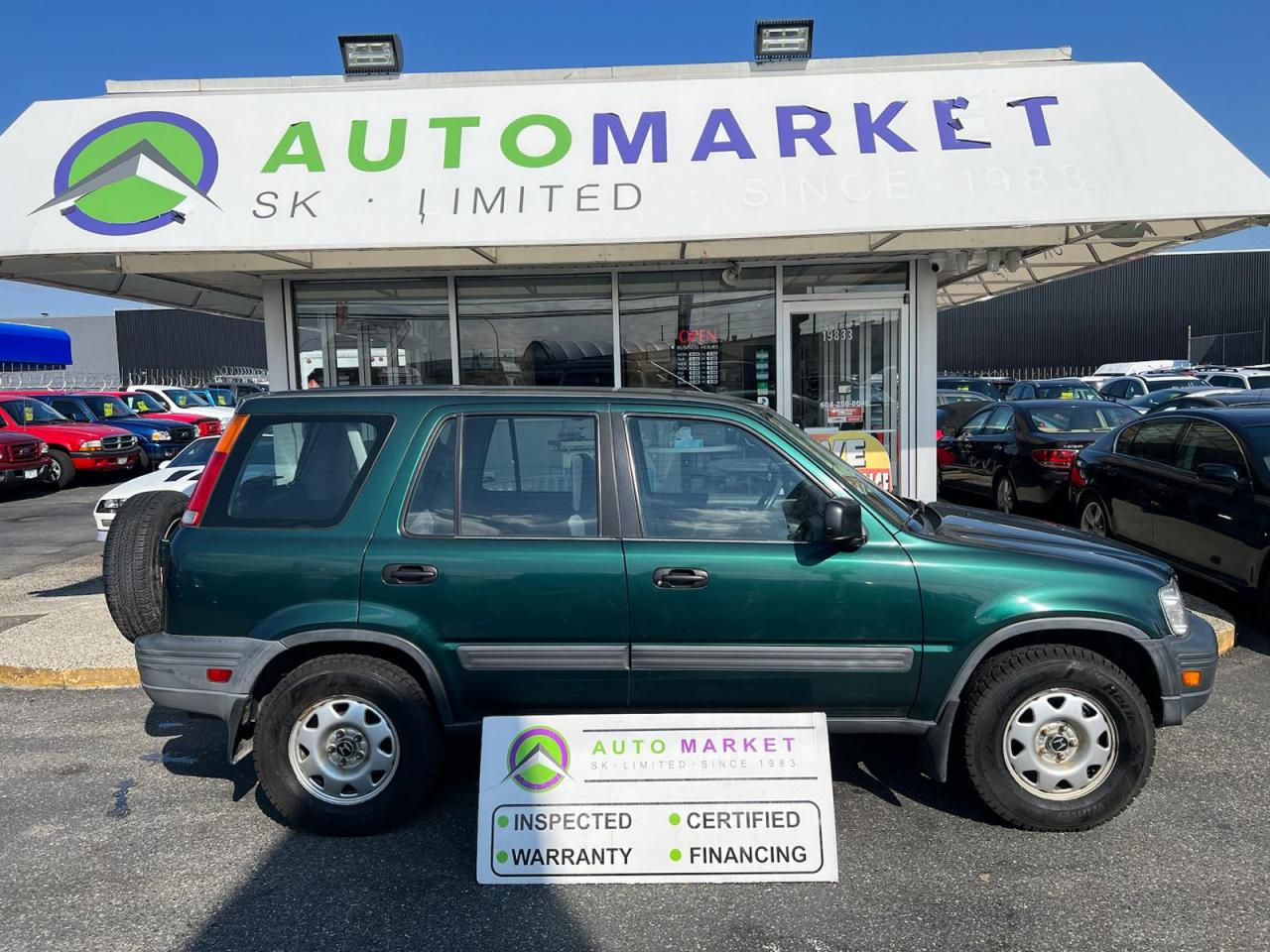 Used 1999 Honda CR-V LX 4WD INSPECTED! 5 SPD. LOCAL, NICE SUV! for sale in Langley, BC