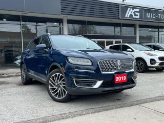 Used 2019 Lincoln Nautilus Reserve - No Accidents - One Owner - New Tires and Brakes for sale in North York, ON