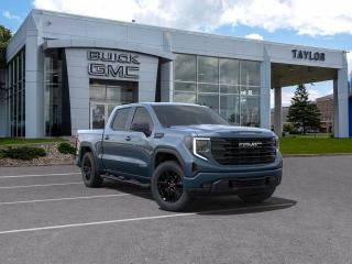 <b>6 inch Rectangular Tubular Assist Steps, Spray-On Bedliner!</b><br> <br>   This 2024 Sierra 1500 is engineered for ultra-premium comfort, offering high-tech upgrades, beautiful styling, authentic materials and thoughtfully crafted details. <br> <br>This 2024 GMC Sierra 1500 stands out in the midsize pickup truck segment, with bold proportions that create a commanding stance on and off road. Next level comfort and technology is paired with its outstanding performance and capability. Inside, the Sierra 1500 supports you through rough terrain with expertly designed seats and robust suspension. This amazing 2024 Sierra 1500 is ready for whatever.<br> <br> This downpour metallic Crew Cab 4X4 pickup   has an automatic transmission and is powered by a  310HP 2.7L 4 Cylinder Engine.<br> <br> Our Sierra 1500s trim level is Elevation. Upgrading to this GMC Sierra 1500 Elevation is a great choice as it comes loaded with a monochromatic exterior featuring a black gloss grille and unique aluminum wheels, a massive 13.4 inch touchscreen display with wireless Apple CarPlay and Android Auto, wireless streaming audio, SiriusXM, plus a 4G LTE hotspot. Additionally, this pickup truck also features IntelliBeam LED headlights, remote engine start, forward collision warning and lane keep assist, a trailer-tow package, LED cargo area lighting, teen driver technology plus so much more! This vehicle has been upgraded with the following features: 6 Inch Rectangular Tubular Assist Steps, Spray-on Bedliner. <br><br> <br>To apply right now for financing use this link : <a href=https://www.taylorautomall.com/finance/apply-for-financing/ target=_blank>https://www.taylorautomall.com/finance/apply-for-financing/</a><br><br> <br/>    0% financing for 60 months. 2.49% financing for 84 months. <br> Buy this vehicle now for the lowest bi-weekly payment of <b>$433.95</b> with $0 down for 84 months @ 2.49% APR O.A.C. ( Plus applicable taxes -  Plus applicable fees   / Total Obligation of $78983  ).  Incentives expire 2024-04-30.  See dealer for details. <br> <br> <br>LEASING:<br><br>Estimated Lease Payment: $387 bi-weekly <br>Payment based on 4.5% lease financing for 24 months with $0 down payment on approved credit. Total obligation $20,140. Mileage allowance of 16,000 KM/year. Offer expires 2024-04-30.<br><br><br><br> Come by and check out our fleet of 90+ used cars and trucks and 170+ new cars and trucks for sale in Kingston.  o~o