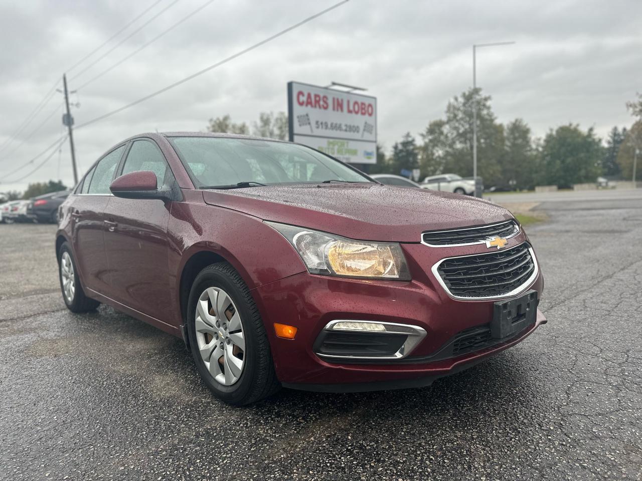 Used 2016 Chevrolet Cruze LT for sale in Komoka, ON