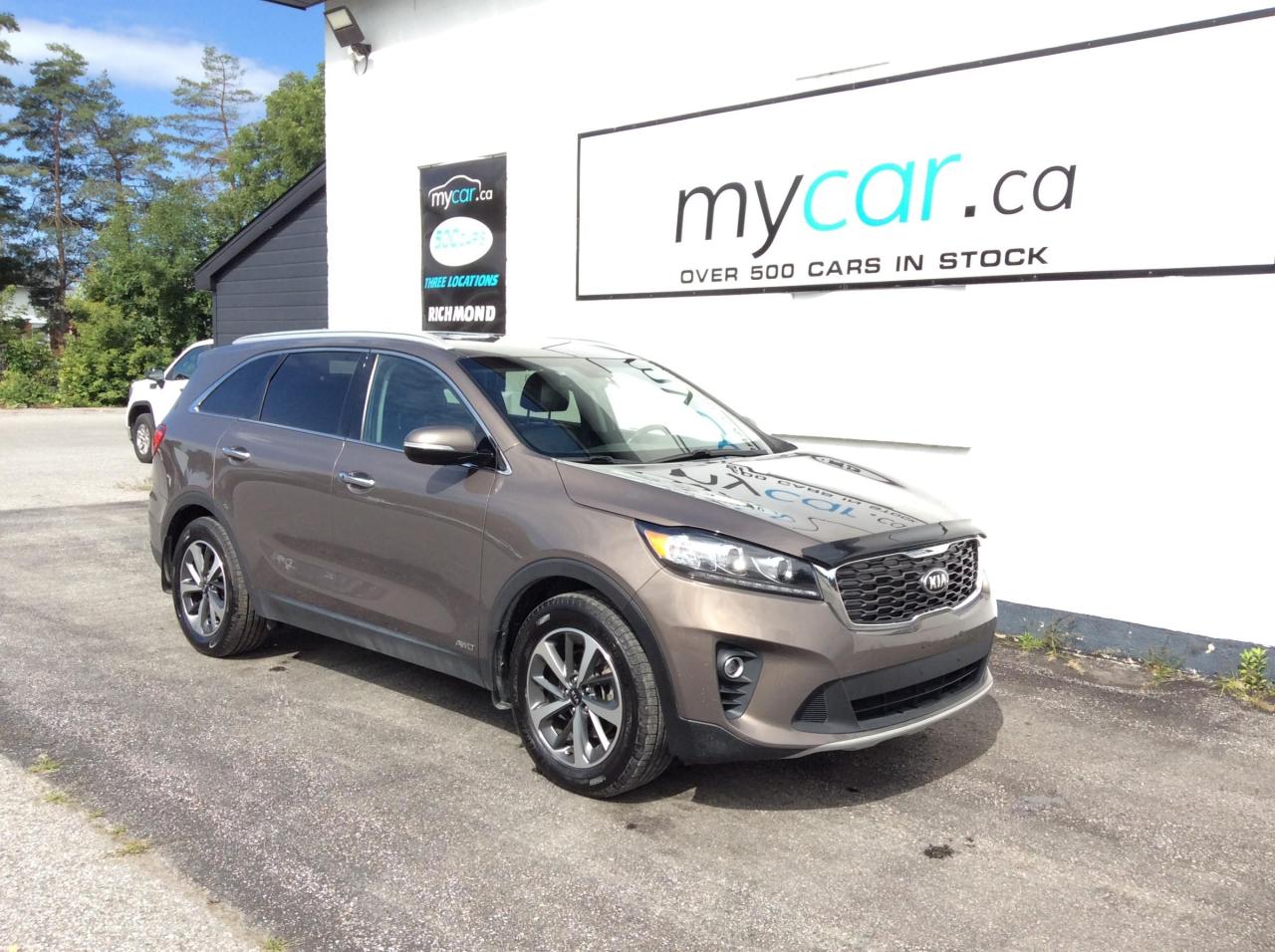 Used 2019 Kia Sorento 3.3L EX 7 PASS, V6, LEATHER, HEATED SEATS/WHEEL!! for sale in Kingston, ON