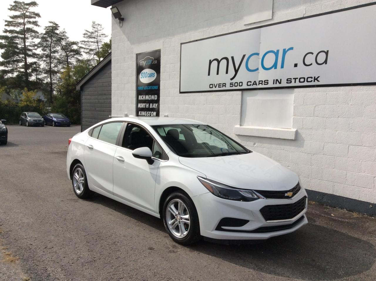 Used 2018 Chevrolet Cruze LT Auto ALLOYS. HEATED SEATS. BACKUP CAM. PWR SEATS. PWR GROUP. BLUETOOTH. A/C. AUTO-START. for sale in Kingston, ON