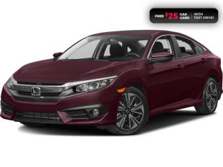 Used 2016 Honda Civic EX-T APPLE CARPLAY™ /ANDROID AUTO™ | REARVIEW CAMERA | HEATED SEATS for sale in Cambridge, ON
