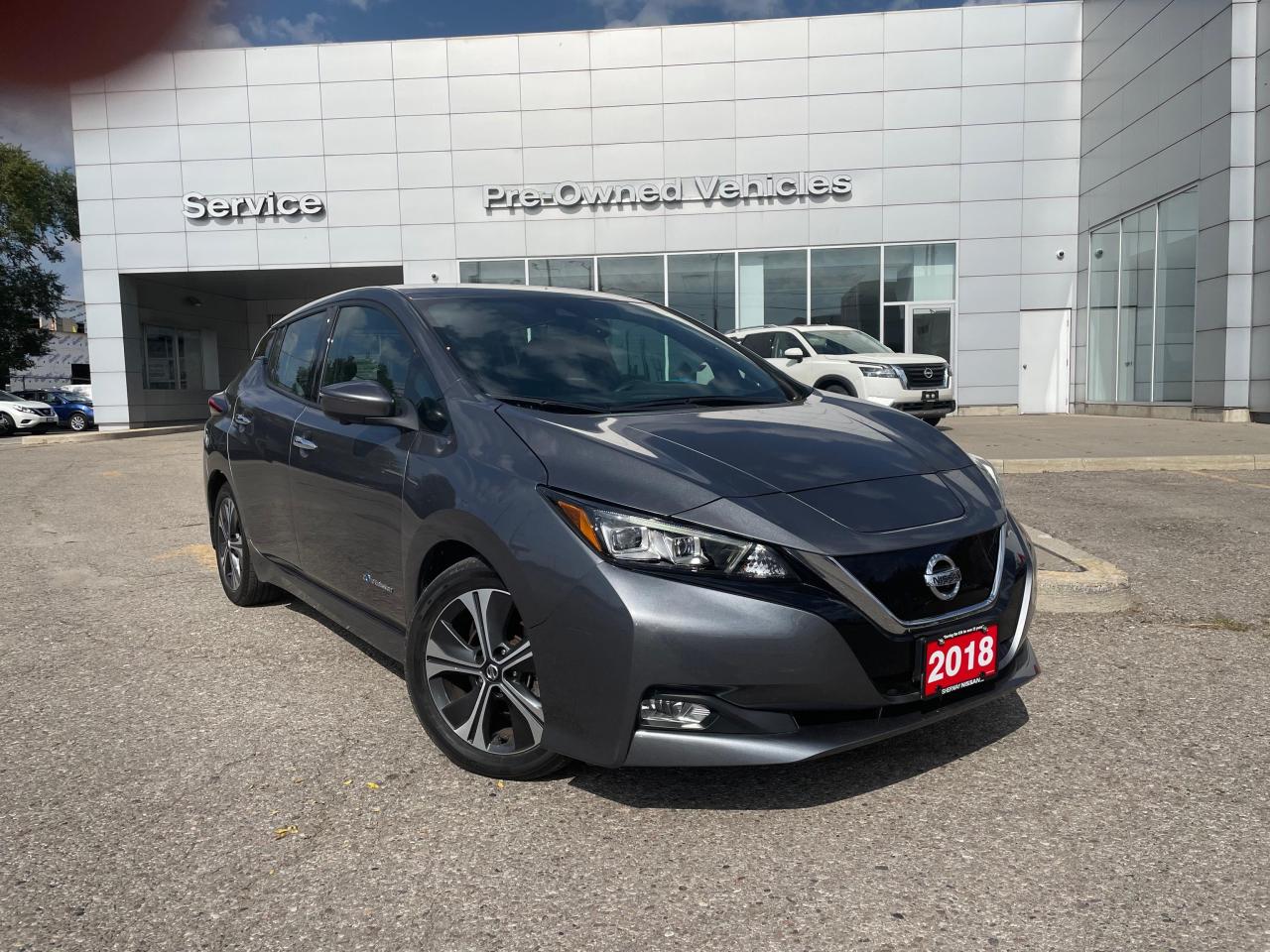 Used 2018 Nissan Leaf Low km (28856 kms) Leaf SL LOADED. CLEAN CARFAX , NISSAN CERTIFIED PREOWNED! for sale in Toronto, ON