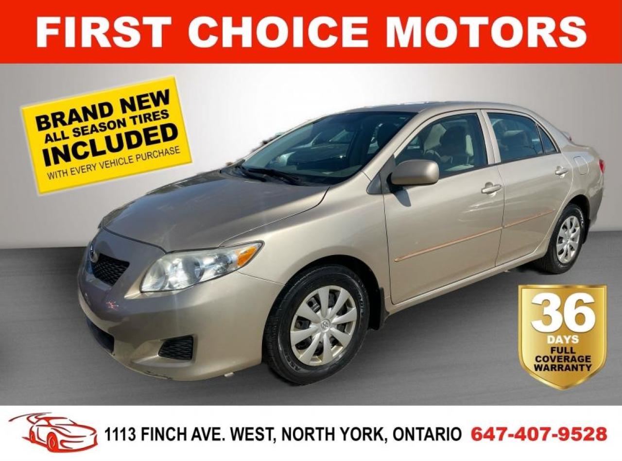 Used 2010 Toyota Corolla CE ~AUTOMATIC, FULLY CERTIFIED WITH WARRANTY!!!~ for sale in North York, ON