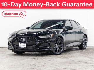 Used 2021 Acura TLX A-Spec w/ Apple CarPlay & Android Auto, Adaptive Cruise, Nav for sale in Toronto, ON