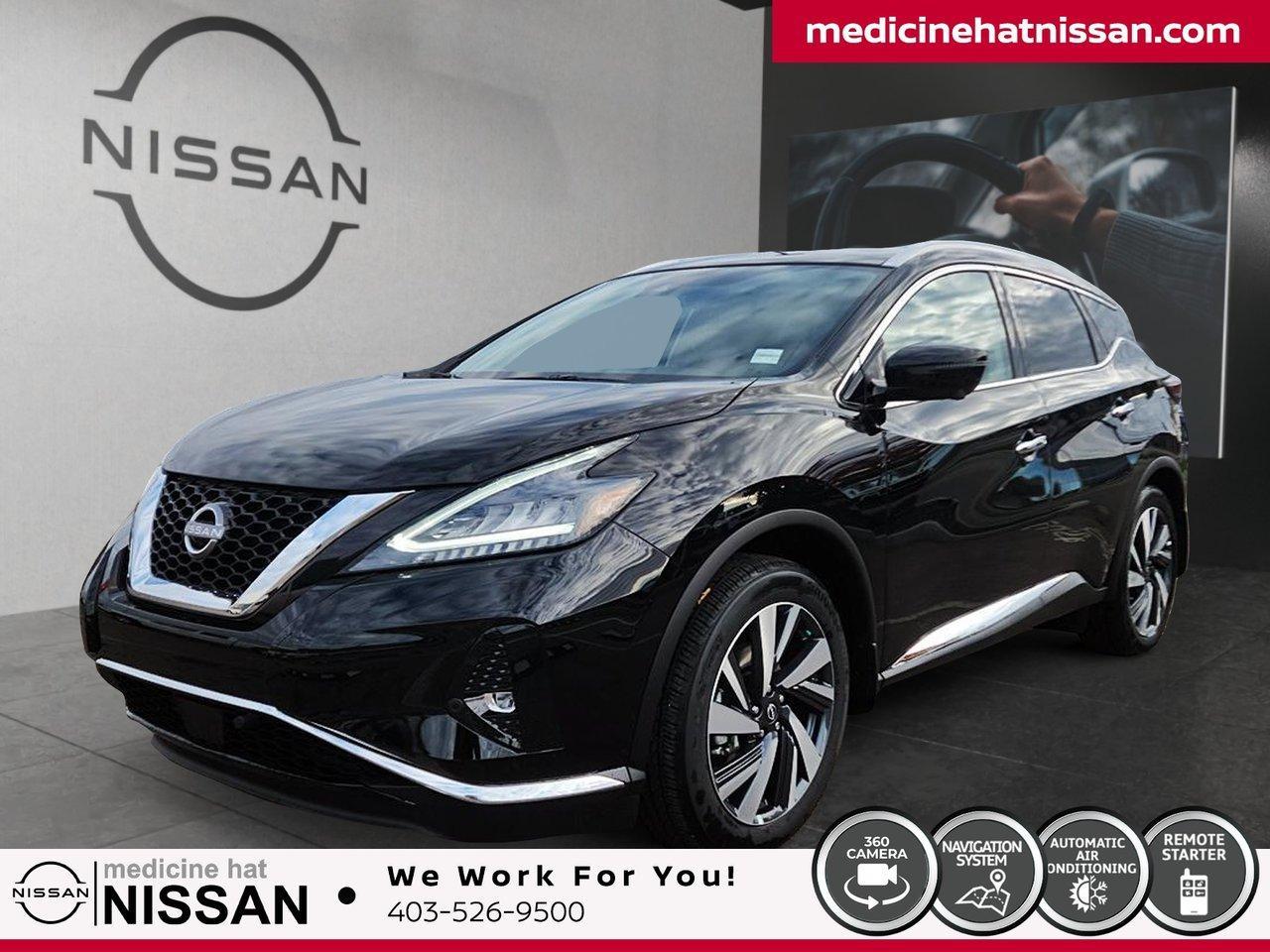 “Ever wonder what the difference is between good and great? Good is fitting in. Great is standing out. Like the 2024 Nissan Murano, a five-passenger premium crossover you can’t take your eyes off of. But greatness is about more than stylish looks. Its the confidence of standard Intelligent All-Wheel Drive, and the connectivity of Apple CarPlay®. With Murano, greatness lies in all the features that move you”

With upgraded 20” machined alloy wheels, leather-appointed seats, and a magnificent 9-speaker Bose audio system, you’ll be riding in bliss knowing the Murano SL has your back. Trust in the Murano, and it’ll do the showing off for you.




Medicine Hat Nissan has been voted Best New Car Dealer, Best Used Car Dealer, Best Auto Repair, Best oil Repair Center and Best Tire Store for 2021 and 2022 by Medicine Hat Residents. <a href=https://online.anyflip.com/zbkvp/uidw/mobile/index.html>https://online.anyflip.com/zbkvp/uidw/mobile/index.html</a>

Availiable financing for all your credit needs! New to Canada? No Credit or Bad Credit? At Medicine Hat Nissan we have a variety of options to help with your credit challenges. Contact us today for a free no obligation credit consultation.

<p style=margin-bottom: 12.0pt;> 

Learn about what else may be available to you from Medicine Hat Nissan by clicking here: <a href=https://linktr.ee/medicinehatnissan>https://linktr.ee/medicinehatnissan</a>

<p style=margin-bottom: 12.0pt;> 

Book your test drive today and lets work together to make this happen for you! 403-526-9500 or visit us in person at 1721 Strachan Rd SE in sunny Medicine Hat!