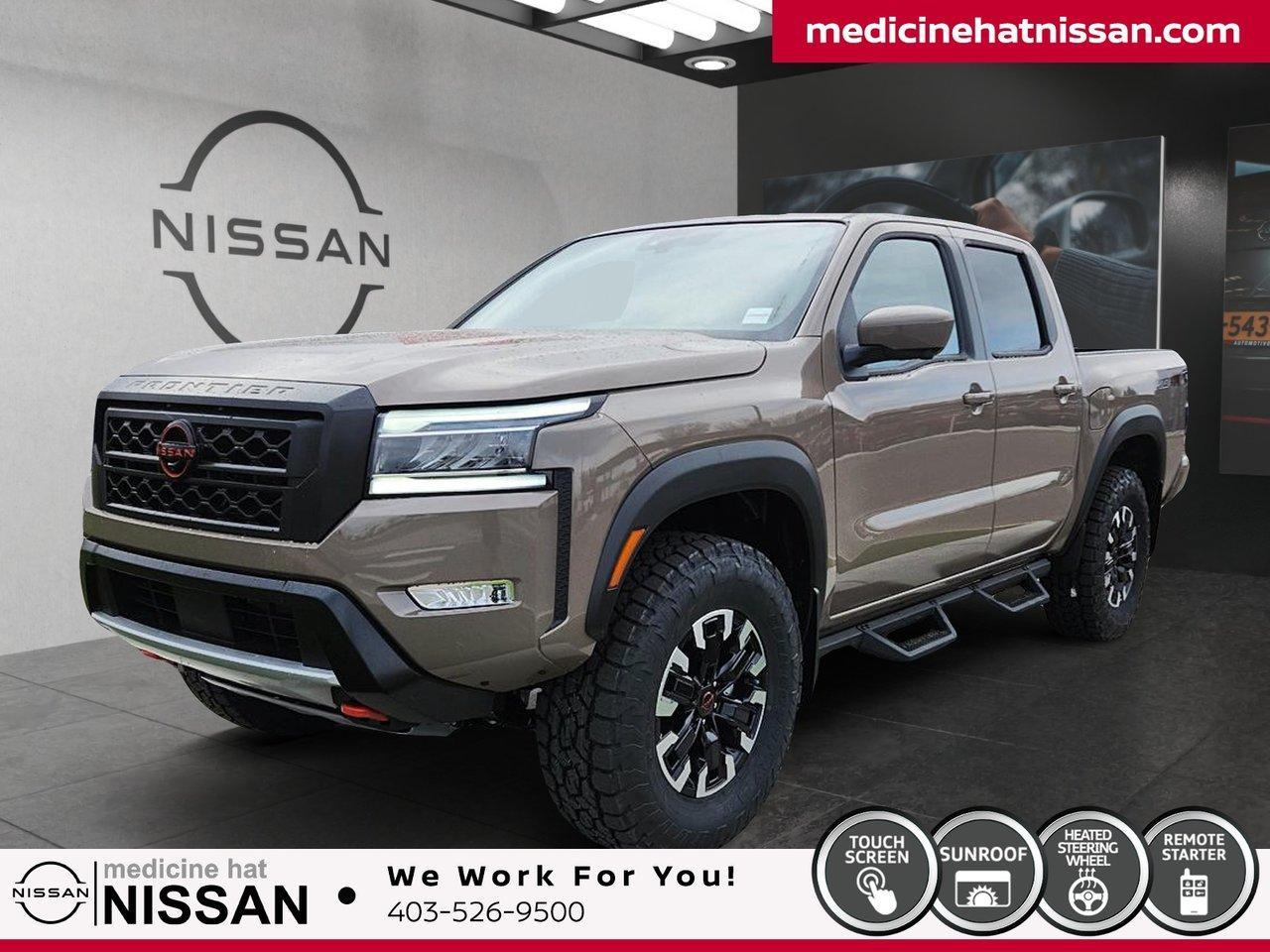 New 2024 Nissan Frontier Crew Cab CC PRO-4X A9 for sale in Medicine Hat, AB