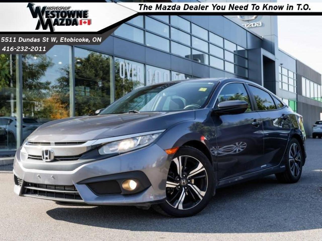 Used 2016 Honda Civic Sedan EX-T  - Sunroof -  Bluetooth for sale in Toronto, ON