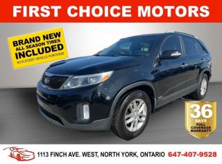 Used 2015 Kia Sorento LX ~AUTOMATIC, FULLY CERTIFIED WITH WARRANTY!!!~ for sale in North York, ON