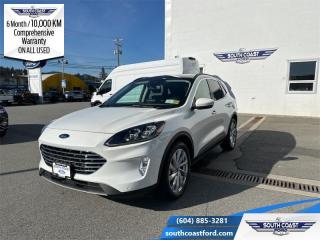 Used 2021 Ford Escape Titanium Hybrid AWD  - Low Mileage for sale in Sechelt, BC