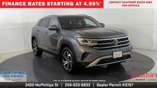 Used 2021 Volkswagen Atlas Cross Sport Highline - All Wheel Drive, Leather Heated / Cooled Seats, Remote Start for sale in Winnipeg, MB