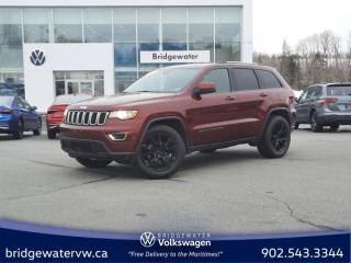 New Price! Velvet Red Pearlcoat 2019 Jeep Grand Cherokee Laredo E SIRUS XM | APPLE CARPLAY | ANDROID AUTO | One Owne 4WD 8-Speed Automatic Pentastar 3.6L V6 VVT Bridgewater Volkswagen, Located in Bridgewater Nova Scotia.4WD, ABS brakes, Alloy wheels, Compass, Electronic Stability Control, Front dual zone A/C, Heated door mirrors, Illuminated entry, Low tire pressure warning, ParkView Rear Back-Up Camera, Remote keyless entry, Traction control.Certification Program Details: 150 Points Inspection Fresh Oil Change Free Carfax Full Detail 2 years MVI Full Tank of Gas The 150+ point inspection includes: Engine Instrumentation Interior components Pre-test drive inspections The test drive Service bay inspection Appearance Final inspection