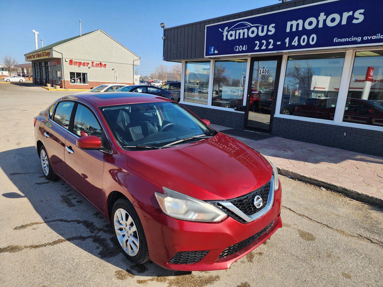 Used 2017 Nissan Sentra SV for sale in Winnipeg, MB