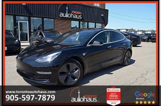 CASH OR FINANCE $26,498 - LONG RANGE -  VISIT TESLASUPERSTORE.CA OVER 70 TESLAS IN STOCK - NO PAYMENTS UP TO 6 MONTHS O.A.C. - CASH or FINANCE ADVERTISED PRICE IS THE SAME - NAVIGATION / 360 CAMERA / LEATHER / HEATED AND POWER SEATS / PANORAMIC SKYROOF / BLIND SPOT SENSORS / LANE DEPARTURE / AUTOPILOT / COMFORT ACCESS / KEYLESS GO / BALANCE OF FACTORY WARRANTY / Bluetooth / Power Windows / Power Locks / Power Mirrors / Keyless Entry / Cruise Control / Air Conditioning / Heated Mirrors / ABS & More <br/> _________________________________________________________________________ <br/>   <br/> NEED MORE INFO ? BOOK A TEST DRIVE ?  visit us TOACARS.ca to view over 120 in inventory, directions and our contact information. <br/> _________________________________________________________________________ <br/>   <br/> Let Us Take Care of You with Our Client Care Package Only $795.00 <br/> - Worry Free 5 Days or 500KM Exchange Program* <br/> - 36 Days/2000KM Powertrain & Safety Items Coverage <br/> - Premium Safety Inspection & Certificate <br/> - Oil Check <br/> - Brake Service <br/> - Tire Check <br/> - Cosmetic Reconditioning* <br/> - Carfax Report <br/> - Full Interior/Exterior & Engine Detailing <br/> - Franchise Dealer Inspection & Safety Available Upon Request* <br/> * Client care package is not included in the finance and cash price sale <br/> * Premium vehicles may be subject to an additional cost to the client care package <br/> _________________________________________________________________________ <br/>   <br/> Financing starts from the Lowest Market Rate O.A.C. & Up To 96 Months term*, conditions apply. Good Credit or Bad Credit our financing team will work on making your payments to your affordability. Visit www.torontoautohaus.com/financing for application. Interest rate will depend on amortization, finance amount, presentation, credit score and credit utilization. We are a proud partner with major Canadian banks (National Bank, TD Canada Trust, CIBC, Dejardins, RBC and multiple sub-prime lenders). Finance processing fee averages 6 dollars bi-weekly on 84 months term and the exact amount will depend on the deal presentation, amortization, credit strength and difficulty of submission. For more information about our financing process please contact us directly. <br/> _________________________________________________________________________ <br/>   <br/> We conduct daily research & monitor our competition which allows us to have the most competitive pricing and takes away your stress of negotiations. <br/>   <br/> _________________________________________________________________________ <br/>   <br/> Worry Free 5 Days or 500KM Exchange Program*, valid when purchasing the vehicle at advertised price with Client Care Package. Within 5 days or 500km exchange to an equal value or higher priced vehicle in our inventory. Note: Client Care package, financing processing and licensing is non refundable. Vehicle must be exchanged in the same condition as delivered to you. For more questions, please contact us at sales @ torontoautohaus . com or call us 9 0 5  5 9 7  7 8 7 9 <br/> _________________________________________________________________________ <br/>   <br/> As per OMVIC regulations if the vehicle is sold not certified. Therefore, this vehicle is not certified and not drivable or road worthy. The certification is included with our client care package as advertised above for only $795.00 that includes premium addons and services. All our vehicles are in great shape and have been inspected by a licensed mechanic and are available to test drive with an appointment. HST & Licensing Extra <br/>