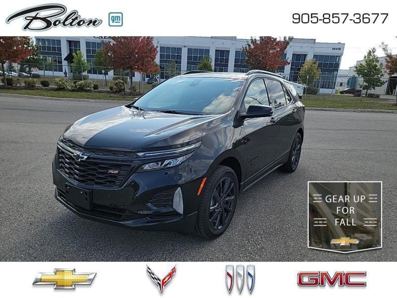 New 2024 Chevrolet Equinox RS - Leather Seats for sale in Bolton, ON