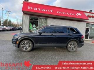 Used 2018 Volkswagen Tiguan Highline, PanoRoof, Nav, Heated Seats, Leather!! for sale in Surrey, BC