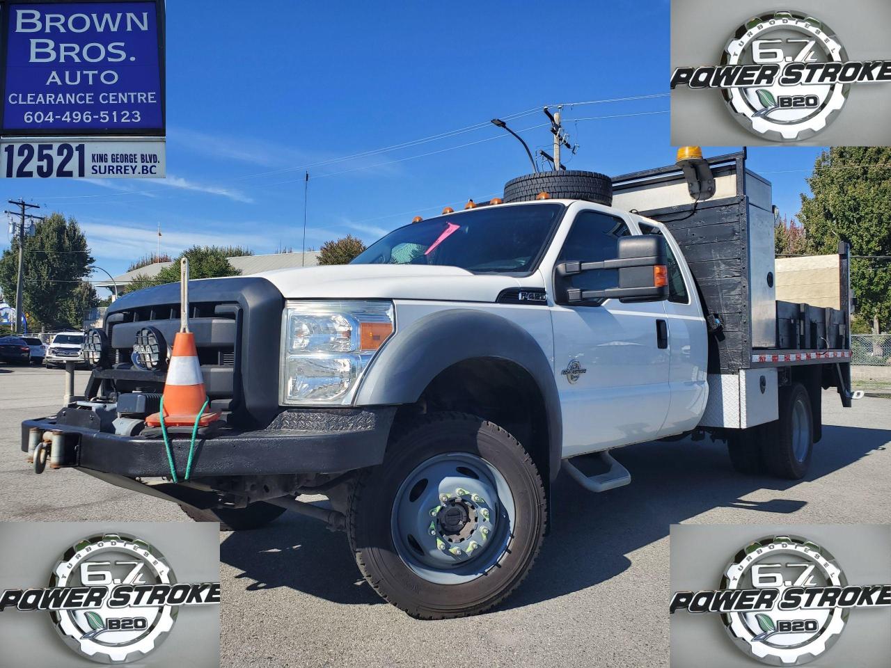 2011 Ford F-450 4WD SuperCab 162" WB 60" CA XL