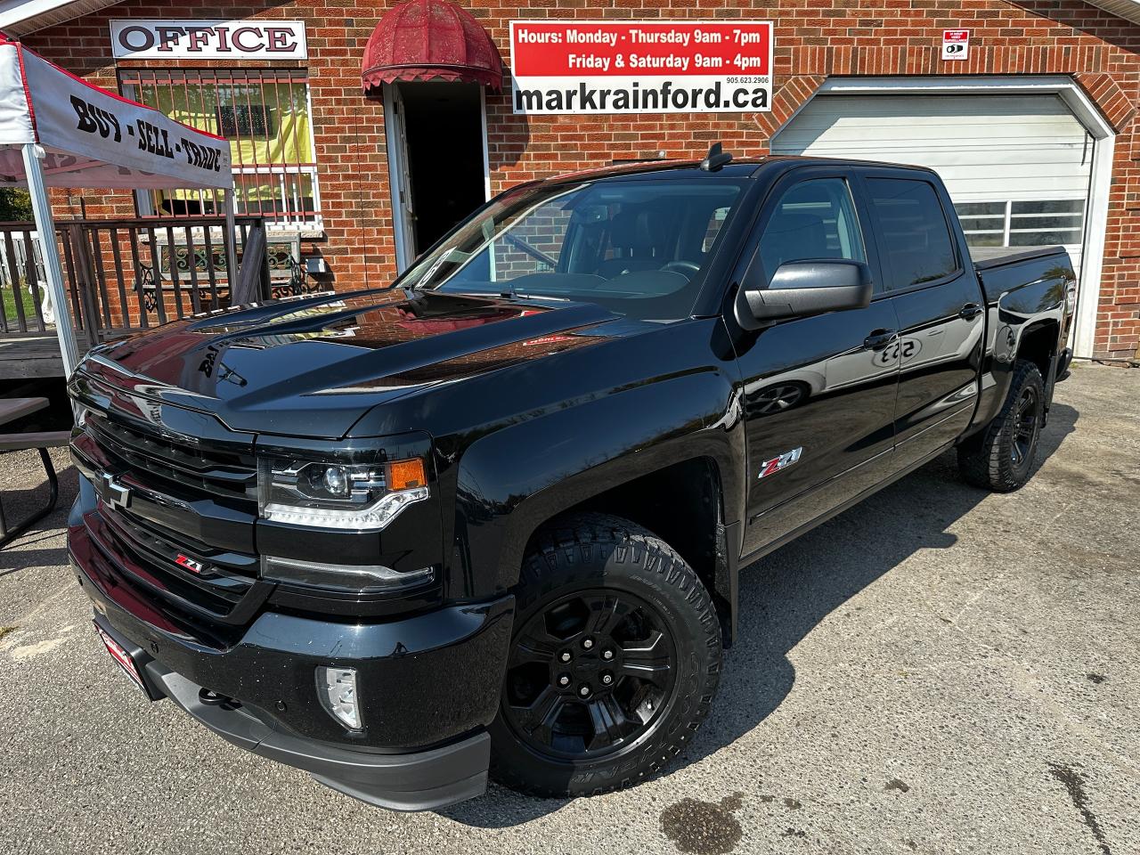 2018 Chevrolet Silverado 1500 LTZ Z71 Crew HTD LTHR Sunroof Bluetooth XM RearCam